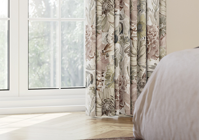 Spring Garden, Dusky Rose - Made to Measure Curtains - Image 5